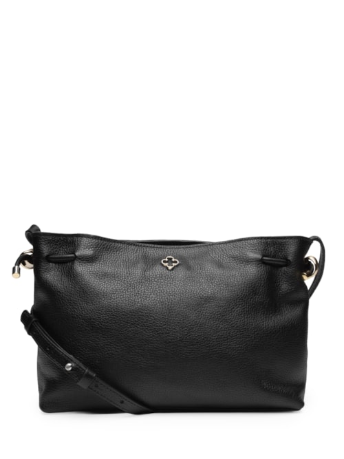 Bolsa Feminina Tiracolo Média Artigiano Bag - Preto
