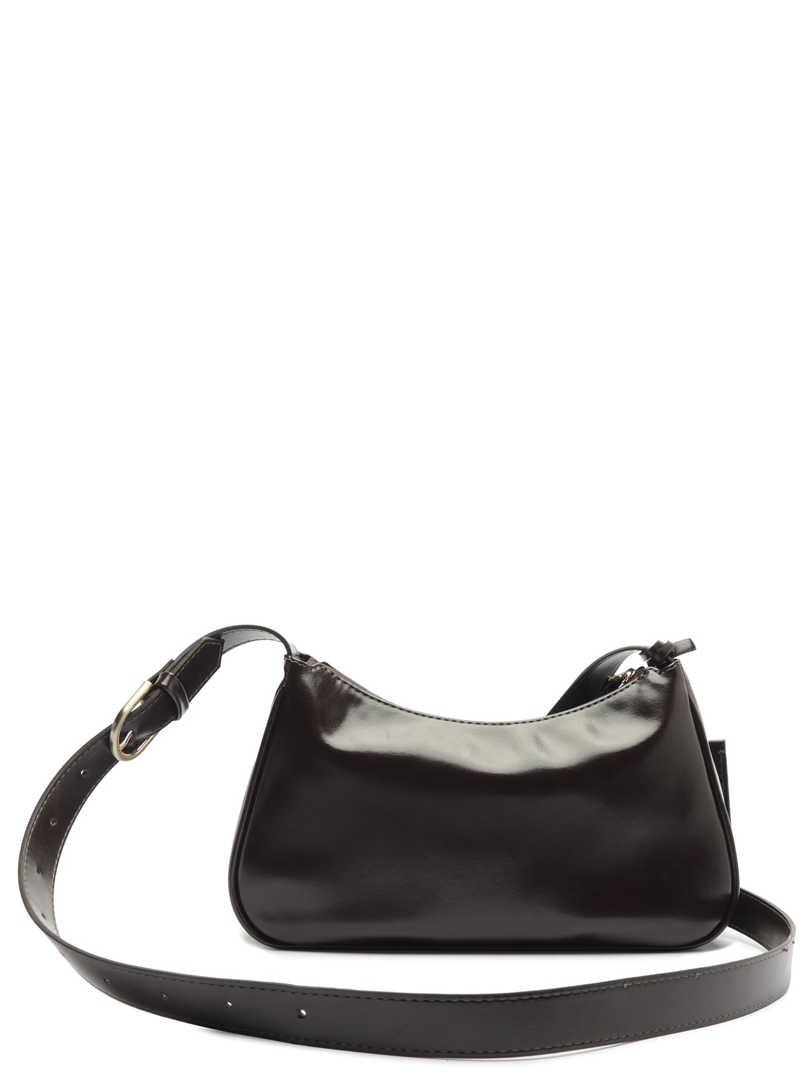 Bolsa Feminina Tiracolo Média Bag Charm Marrom Anacapri