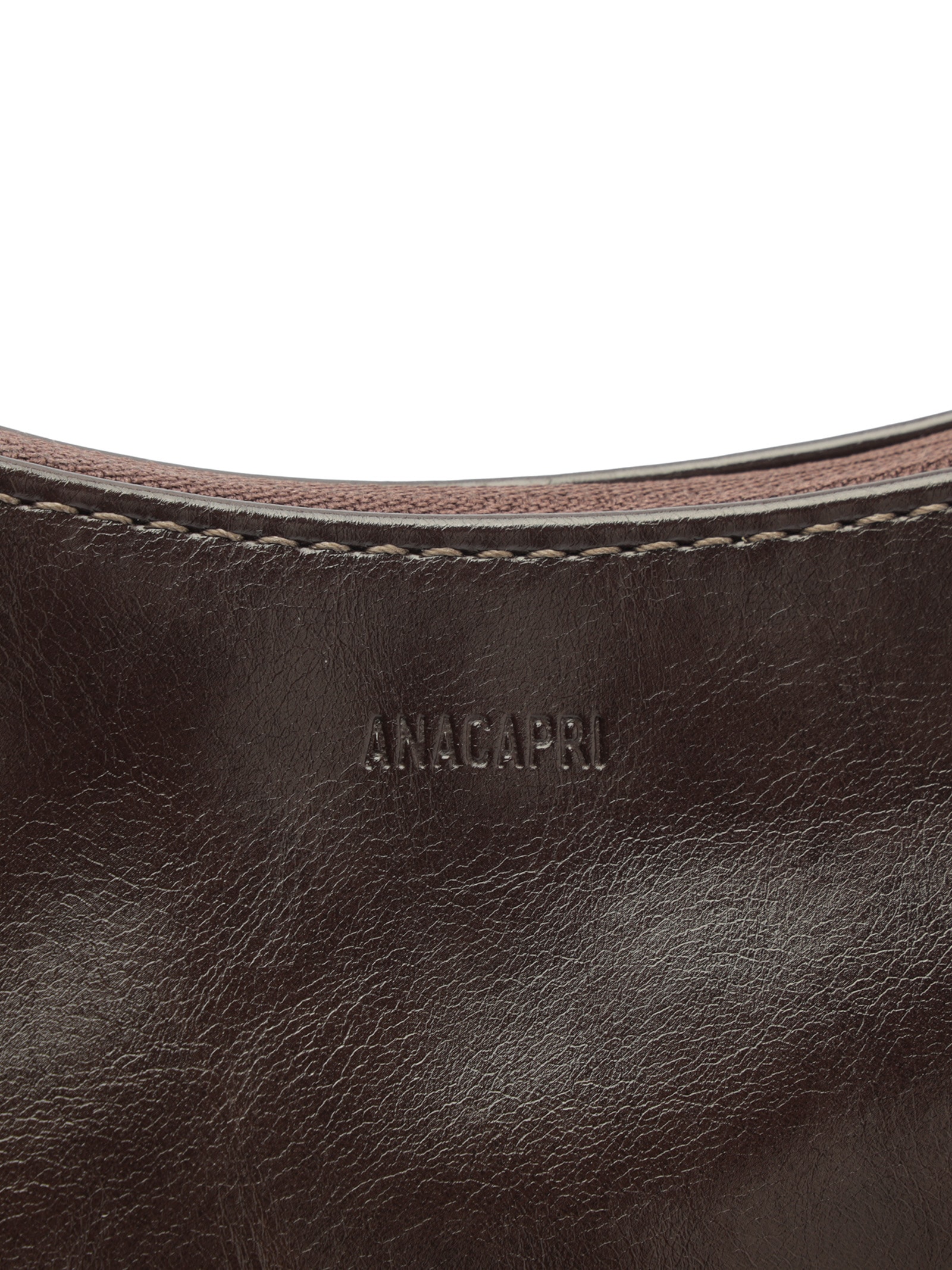 Bolsa Feminina Tiracolo Média Bag Charm Marrom Anacapri