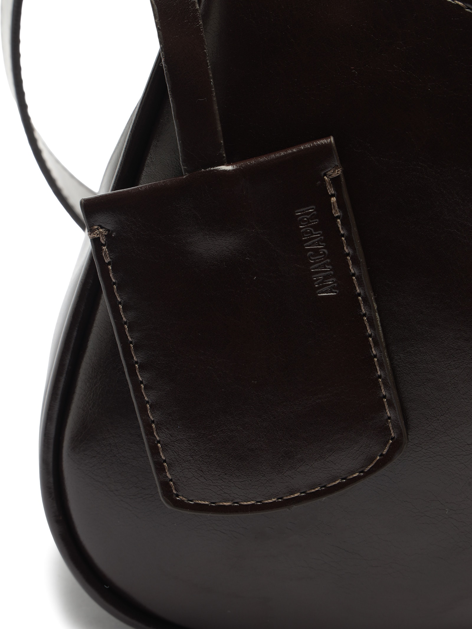 Bolsa Feminina Tiracolo Média Bag Charm Marrom Anacapri