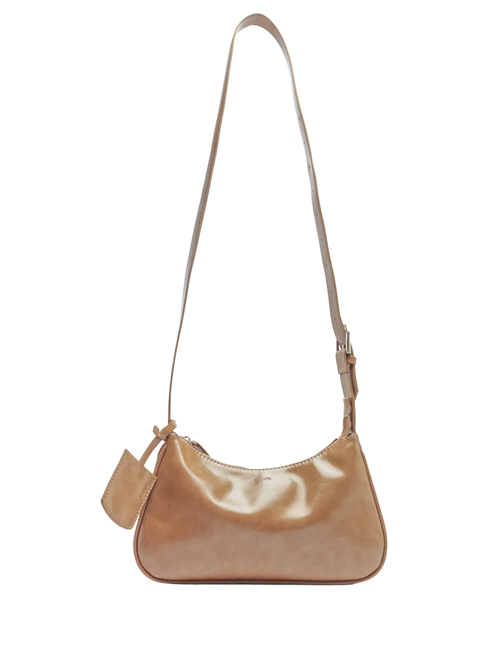 Bolsa Feminina Tiracolo Média Bag Charm Marrom Anacapri