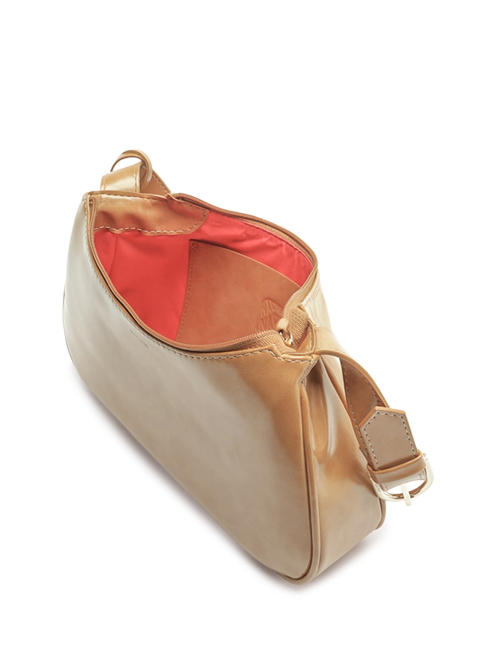 Bolsa Feminina Tiracolo Média Bag Charm Marrom Anacapri