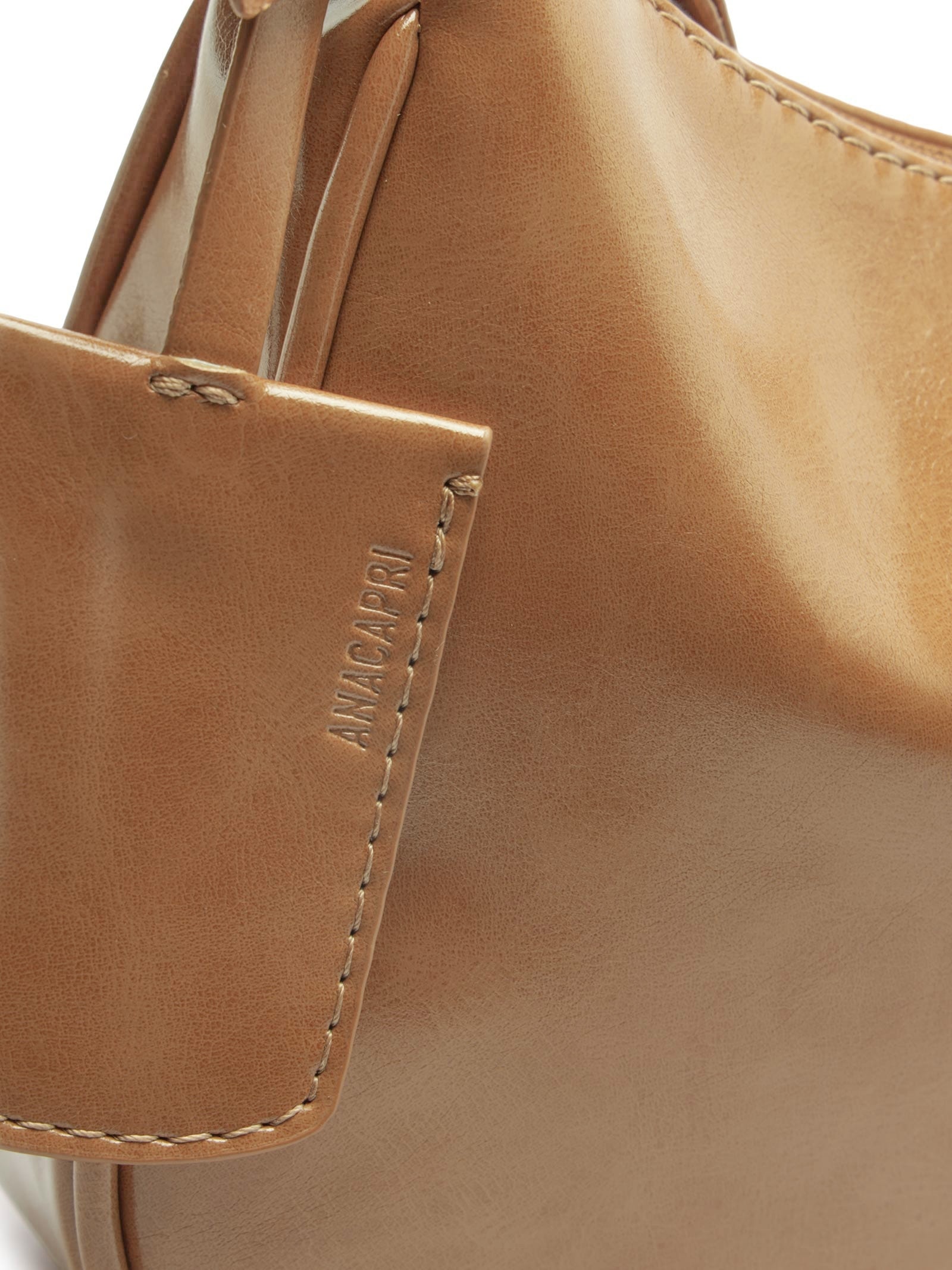 Bolsa Feminina Tiracolo Média Bag Charm Marrom Anacapri