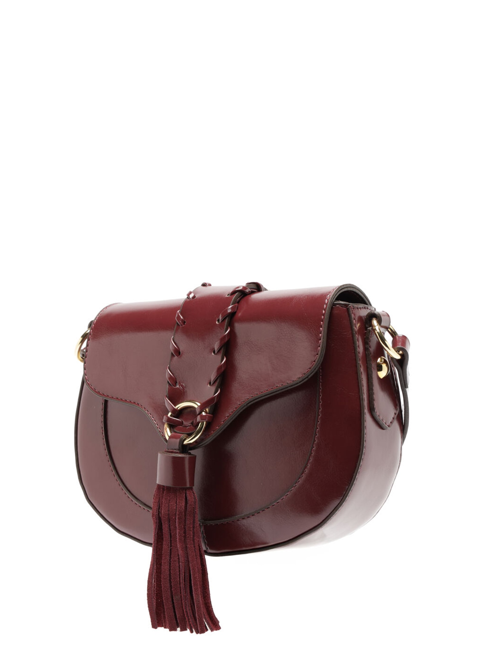 Bolsa Feminina Tiracolo Média Barbicacho Vinho Arezzo