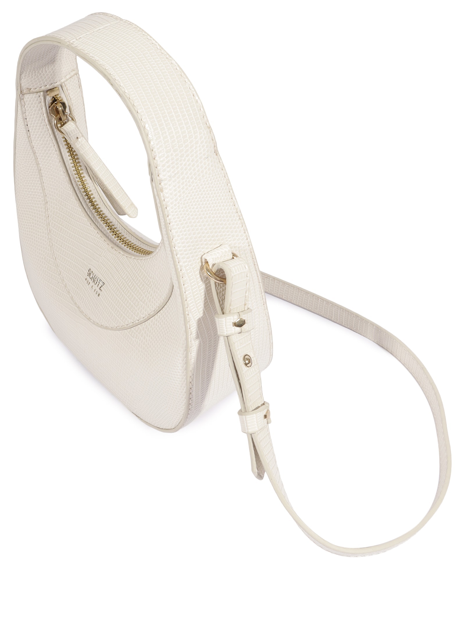Bolsa Feminina Tiracolo Média Branco Schutz