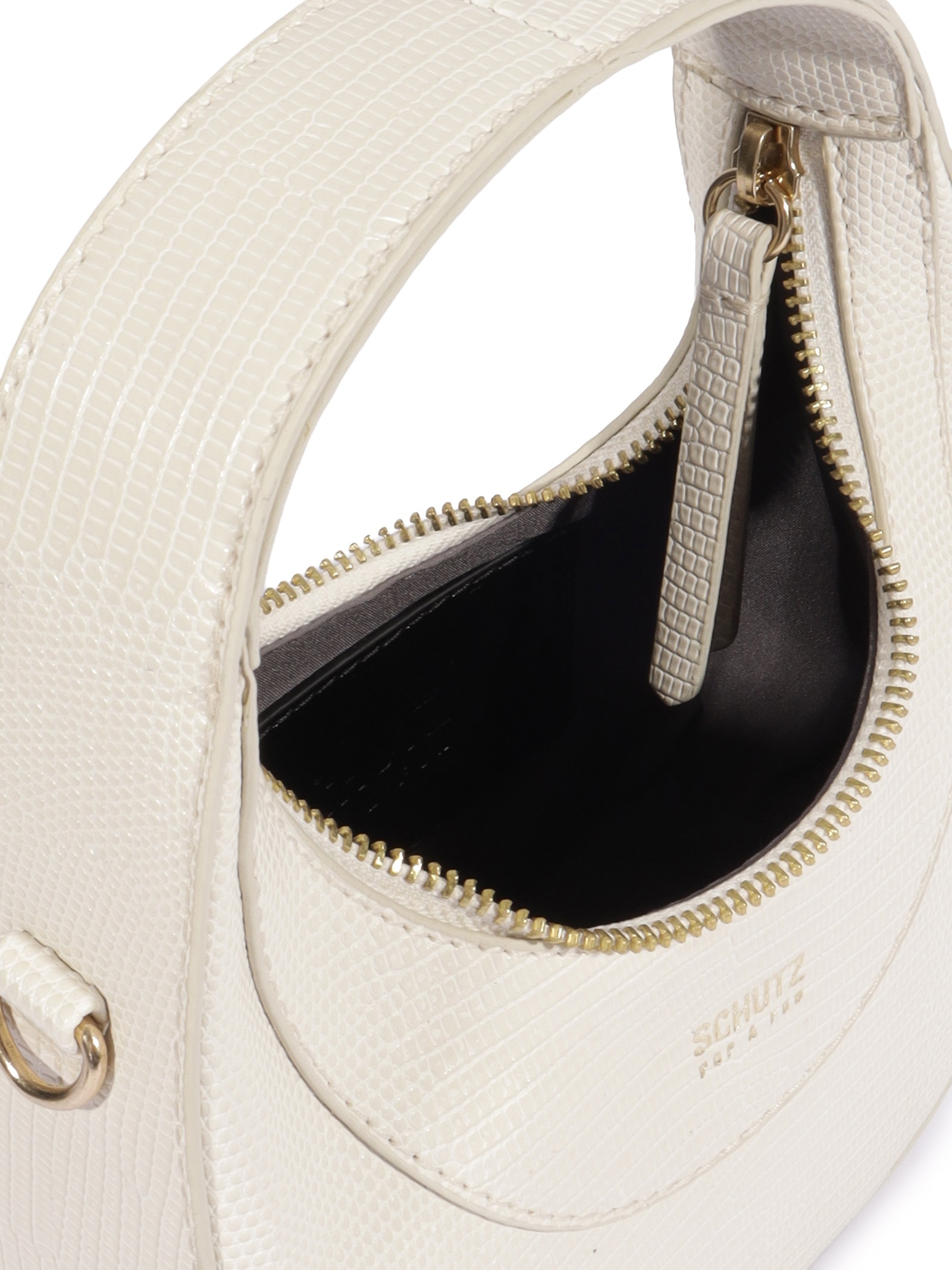 Bolsa Feminina Tiracolo Média Branco Schutz