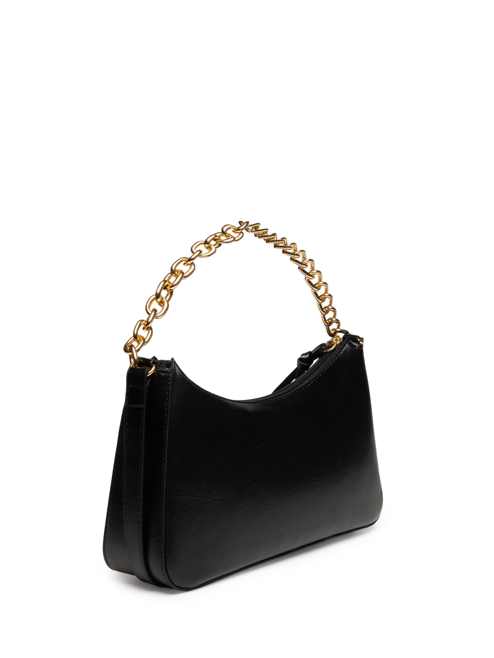 Bolsa Feminina Tiracolo Média Corrente Preto Anacapri