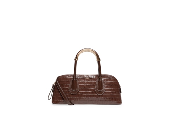 Bolsa Feminina Tiracolo Média Couro - Marrom