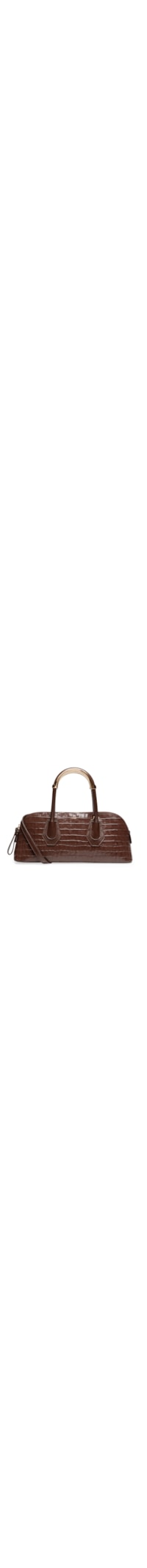 Bolsa Feminina Tiracolo Média Couro - Marrom