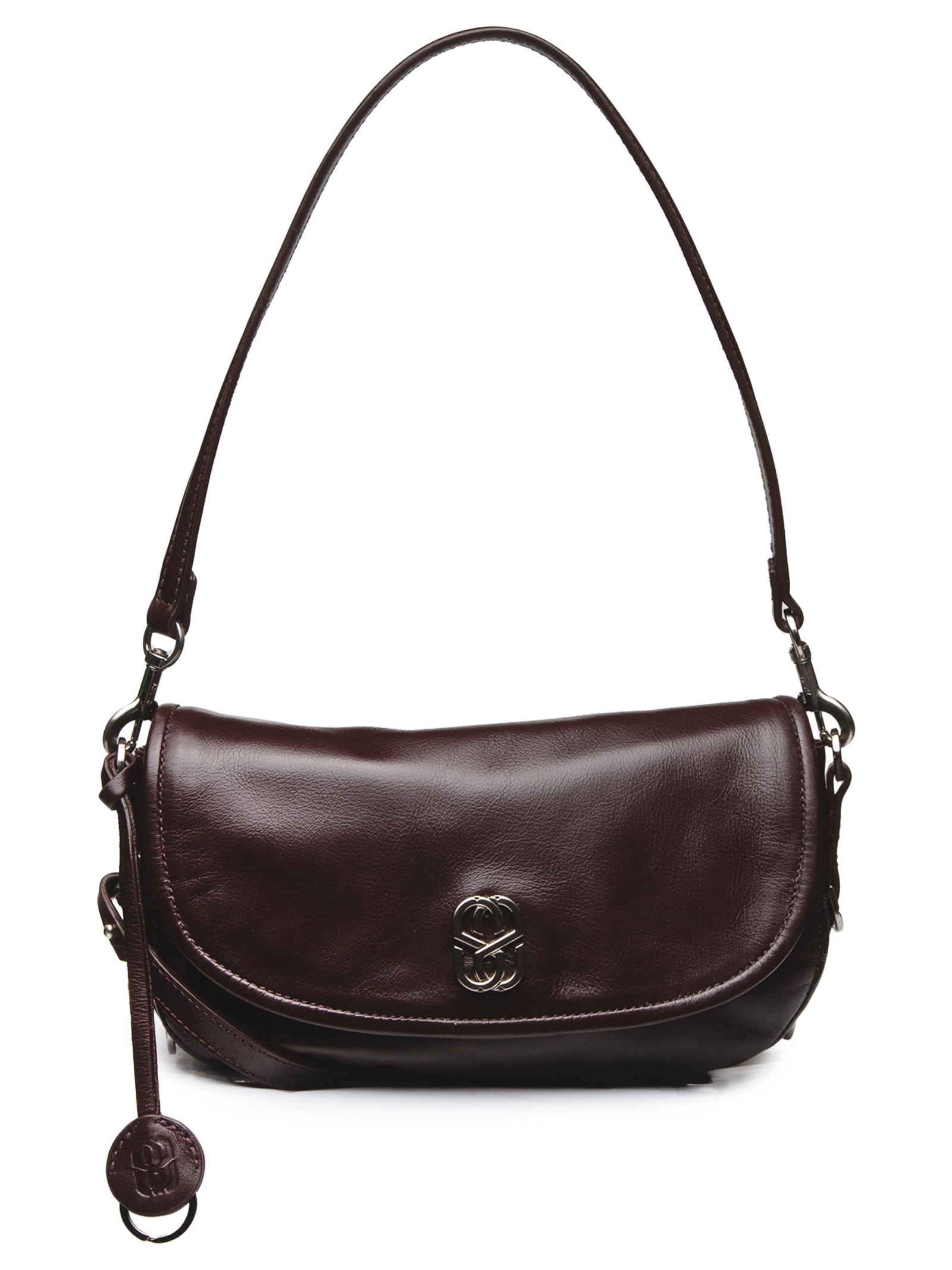 Bolsa Feminina Tiracolo Média Couro Marrom Schutz