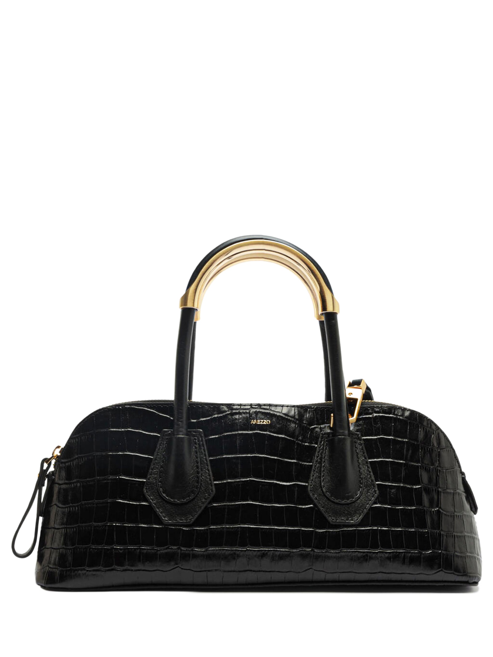 Bolsa Feminina Tiracolo Média Couro Preto Arezzo