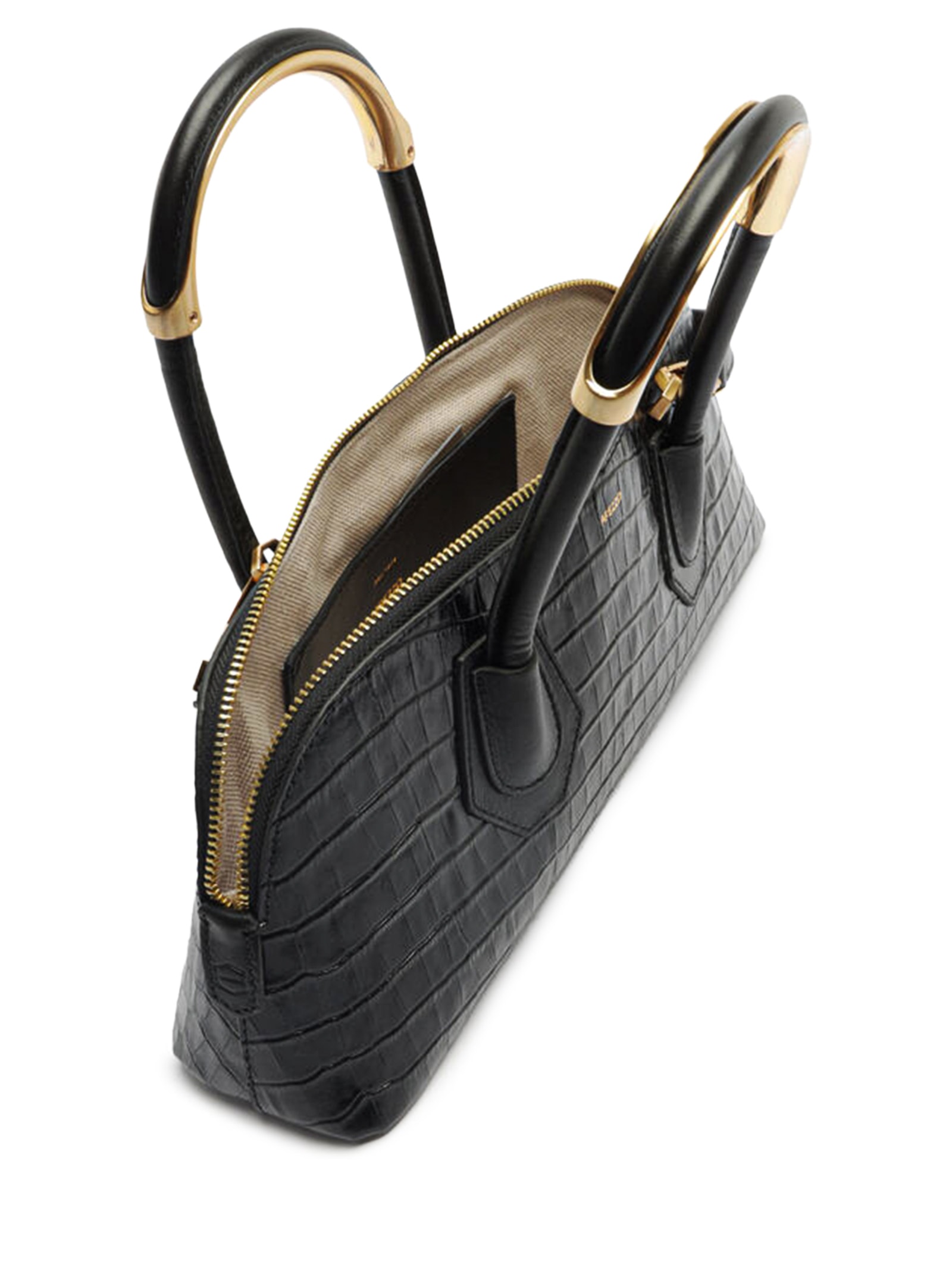 Bolsa Feminina Tiracolo Média Couro Preto Arezzo