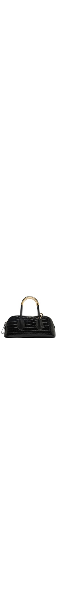 Bolsa Feminina Tiracolo Média Couro - Preto