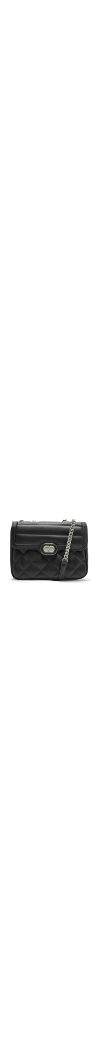 Bolsa Feminina Tiracolo Média Dazzle - Preto