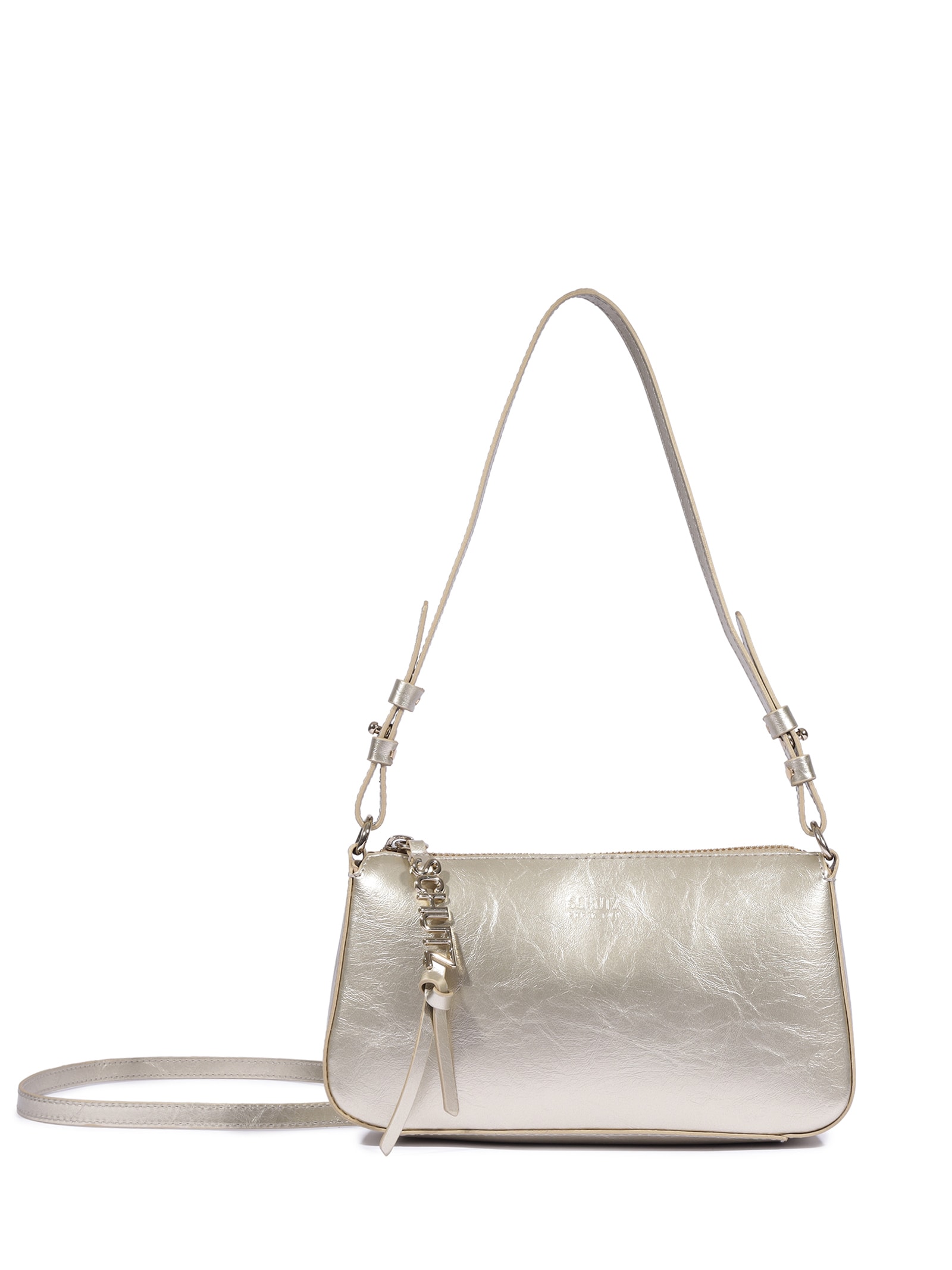 Bolsa Feminina Tiracolo Média Dourado Schutz