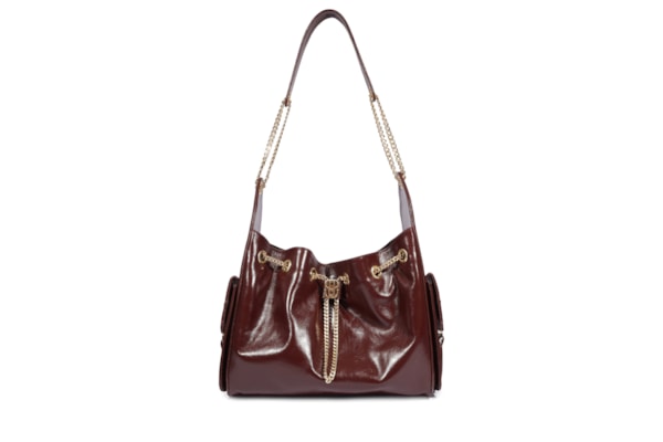 Bolsa Feminina Tiracolo Média Lilibet Couro - Vermelho