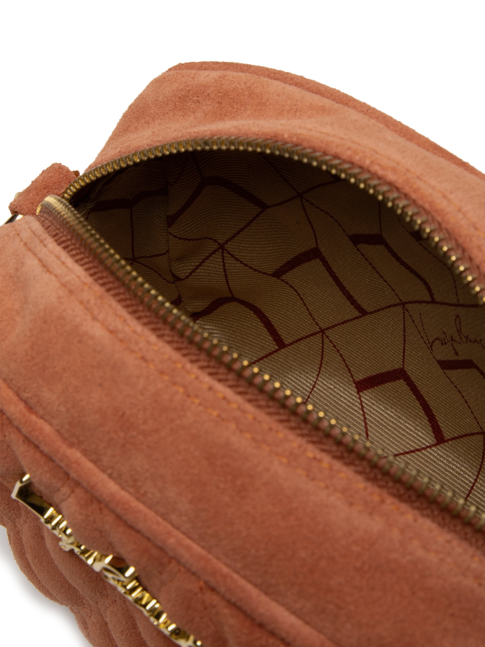 Bolsa Feminina Tiracolo Média Marrom Luiza Barcelos