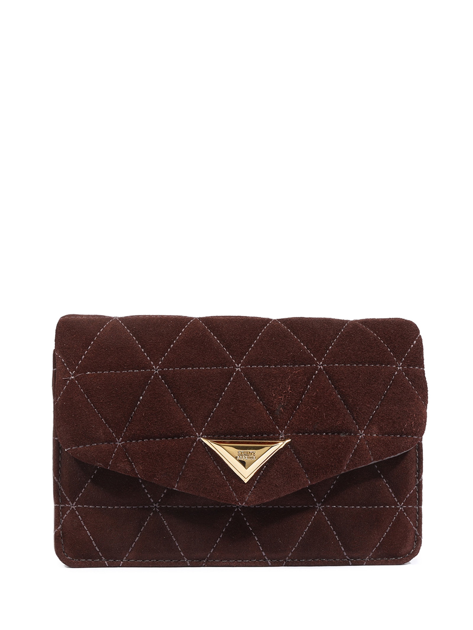 Bolsa Feminina Tiracolo Média Marrom Schutz