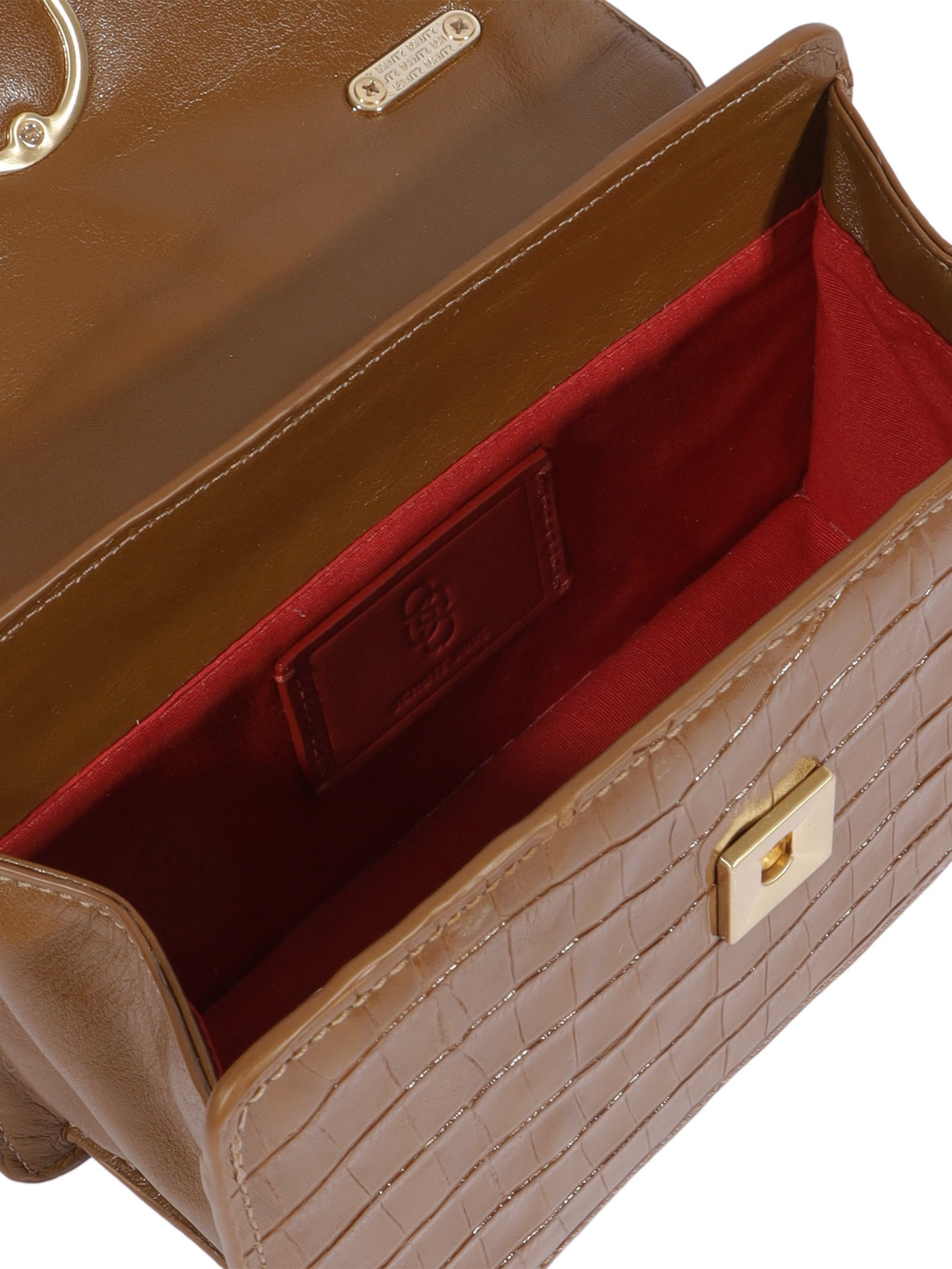 Bolsa Feminina Tiracolo Média Marrom Schutz