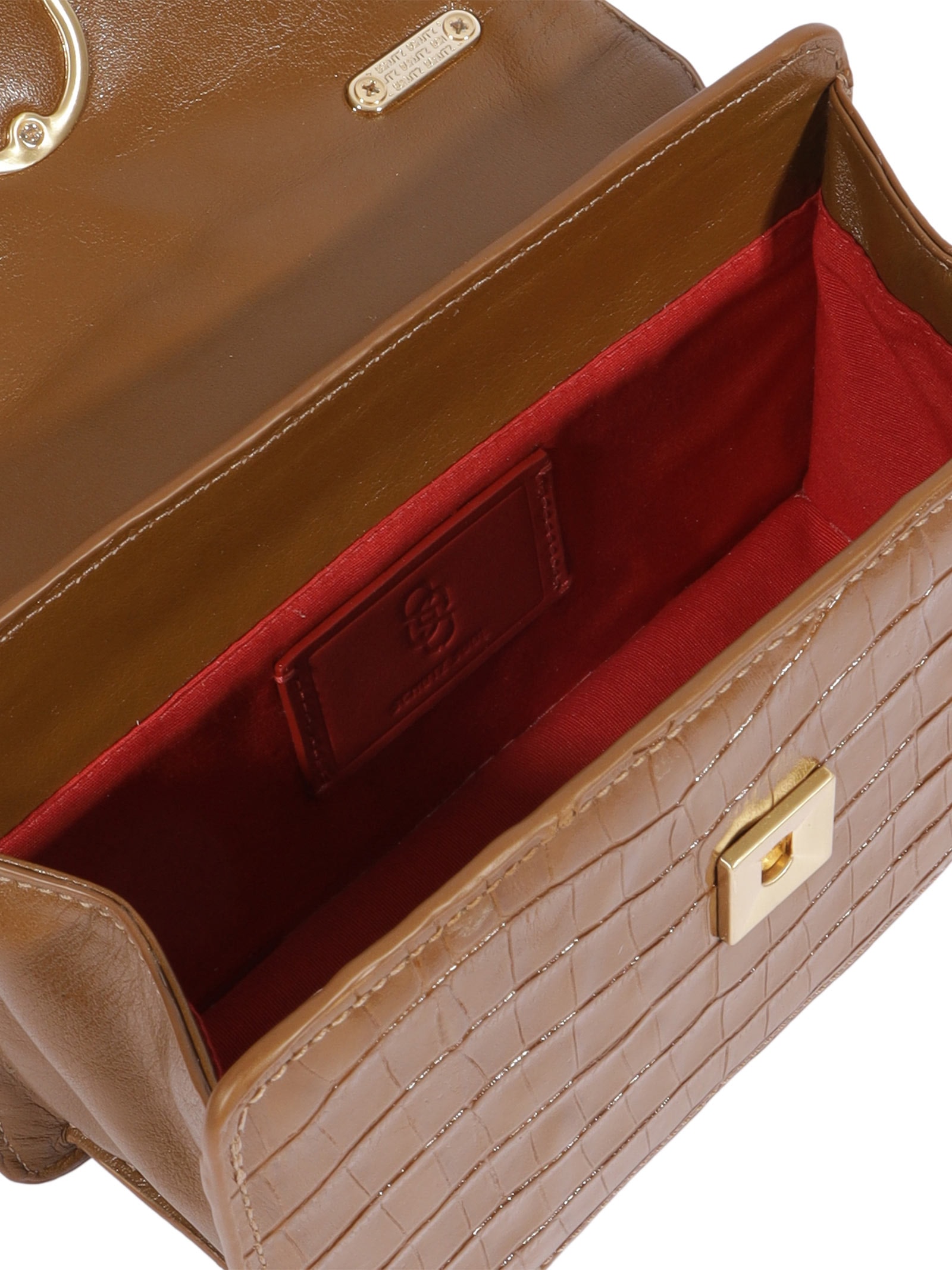 Bolsa Feminina Tiracolo Média Marrom Schutz