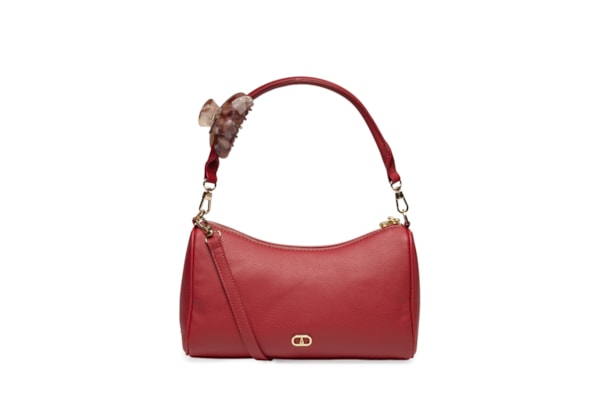 Bolsa Feminina Tiracolo Média Presilha – Vermelho