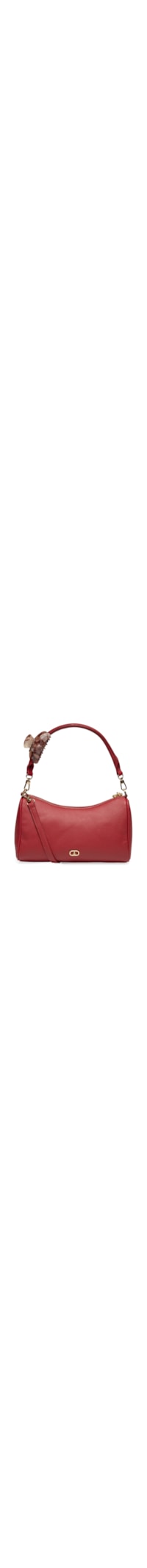 Bolsa Feminina Tiracolo Média Presilha – Vermelho
