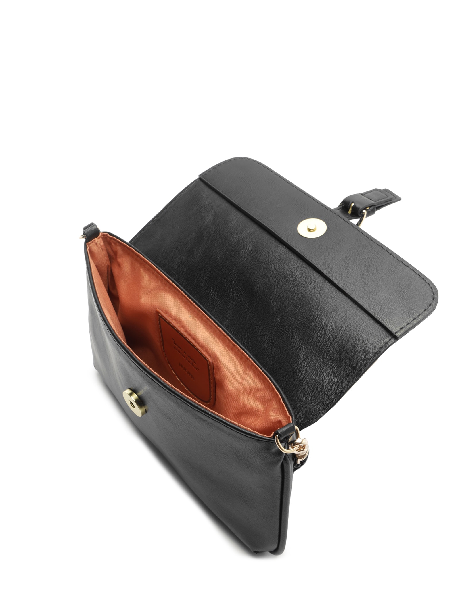 Bolsa Feminina Tiracolo Média Preto Anacapri