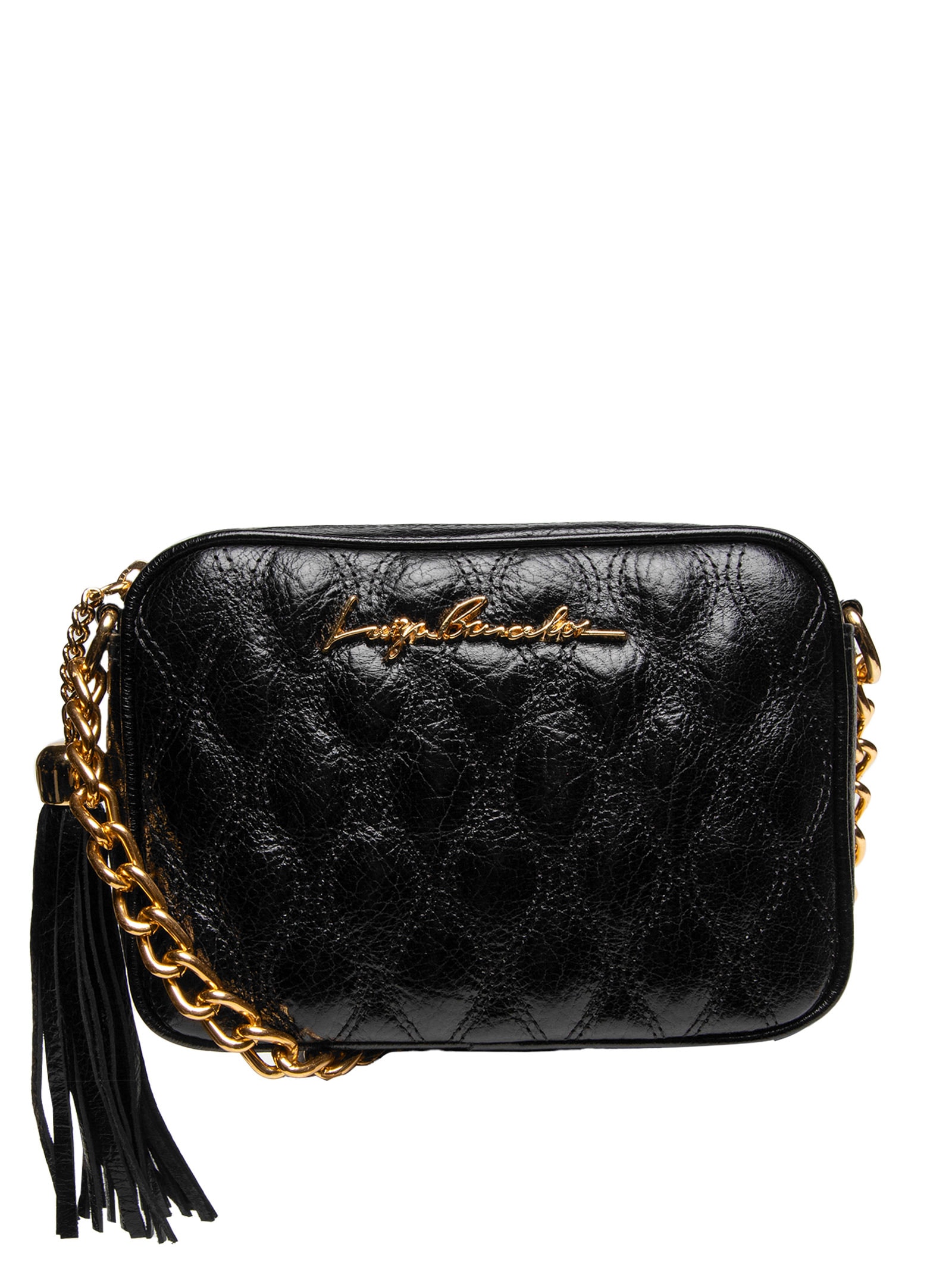 Bolsa Feminina Tiracolo Média Preto Luiza Barcelos