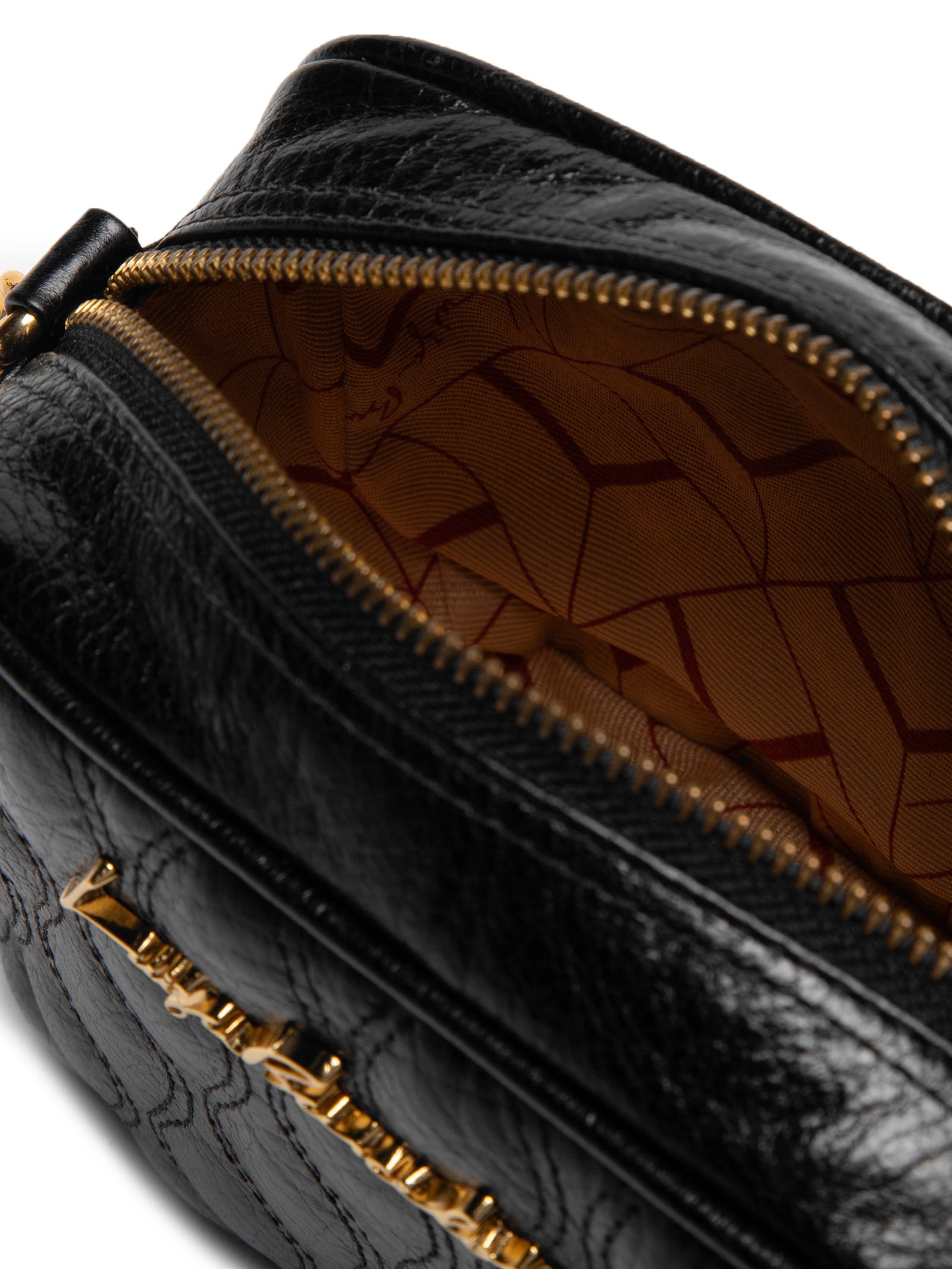 Bolsa Feminina Tiracolo Média Preto Luiza Barcelos