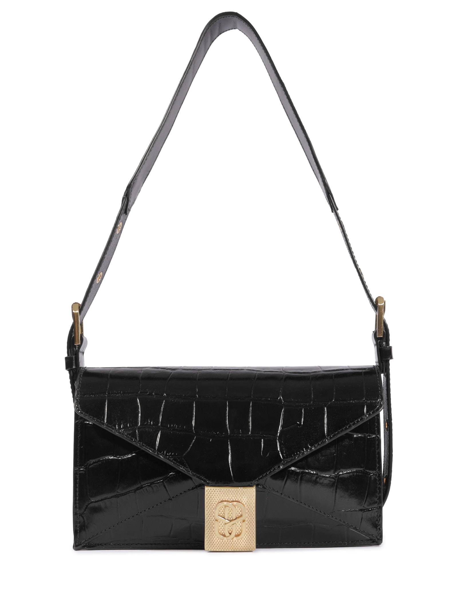 Bolsa Feminina Tiracolo Média Preto Schutz