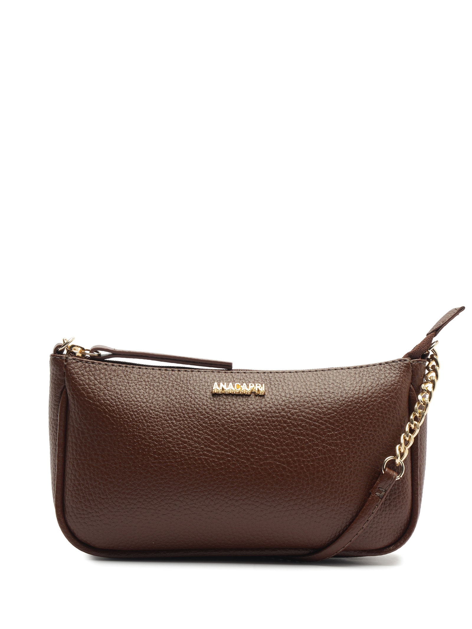 Bolsa Feminina Tiracolo Média Snake Marrom Anacapri