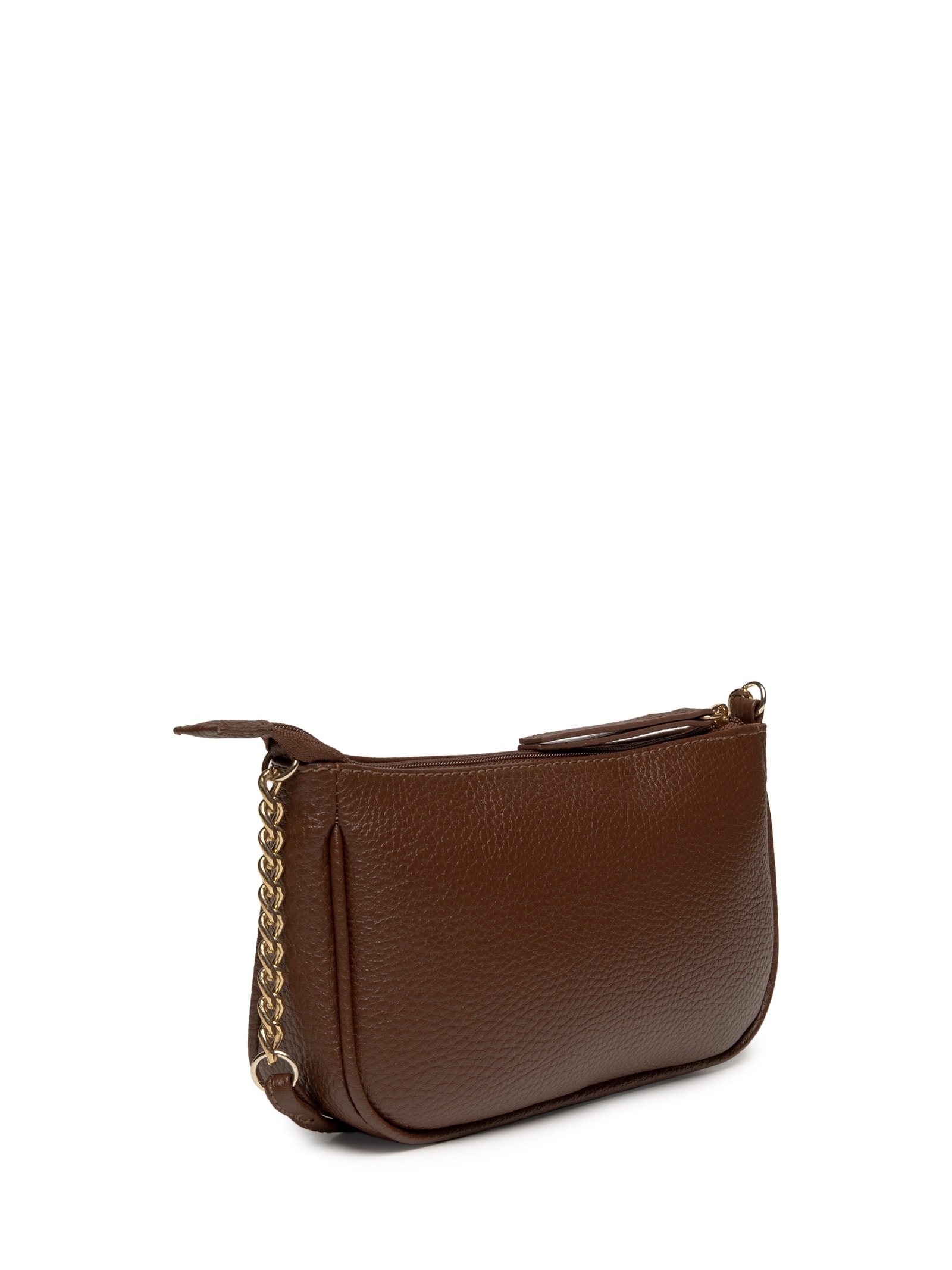 Bolsa Feminina Tiracolo Média Snake Marrom Anacapri