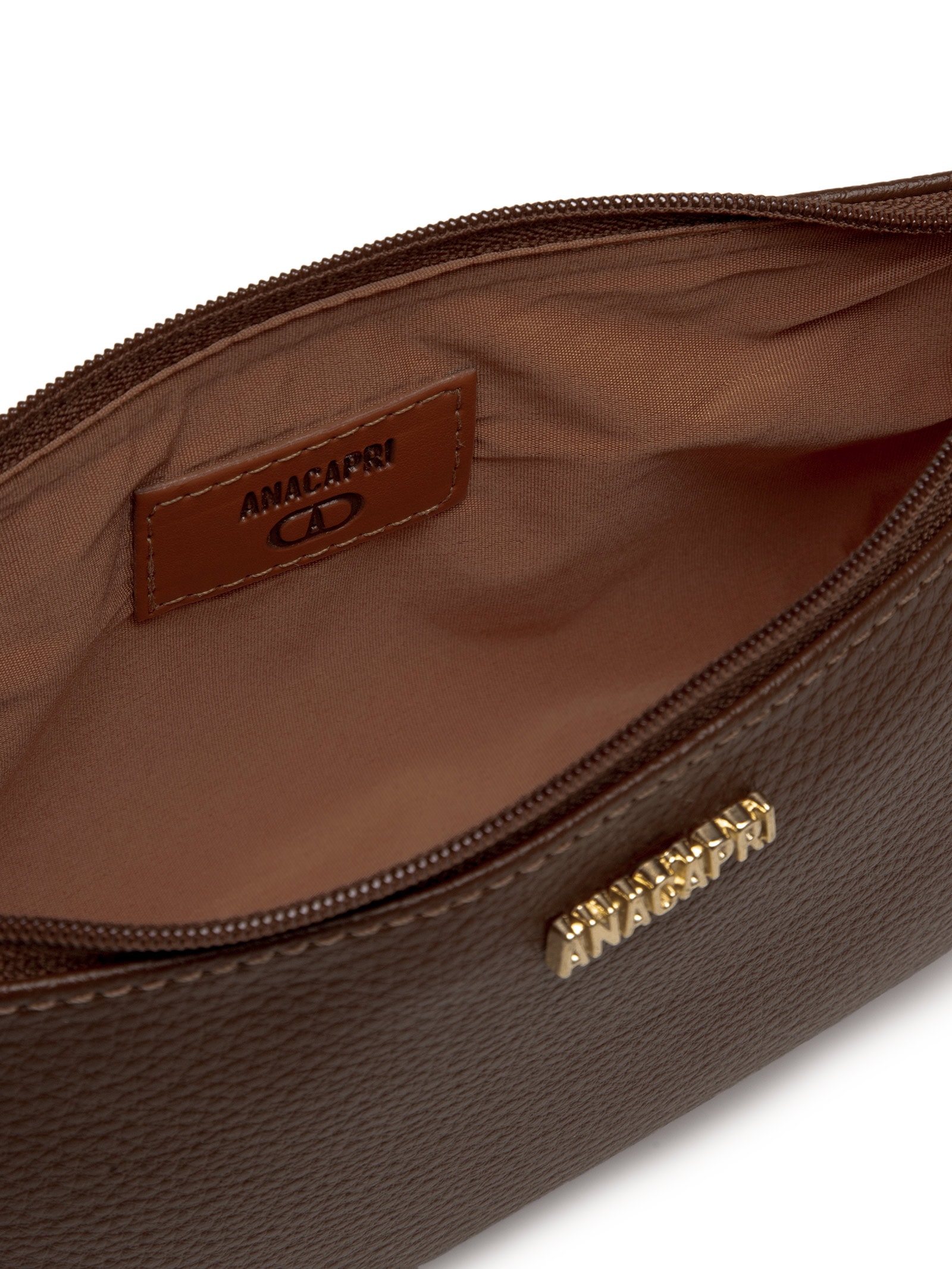Bolsa Feminina Tiracolo Média Snake Marrom Anacapri