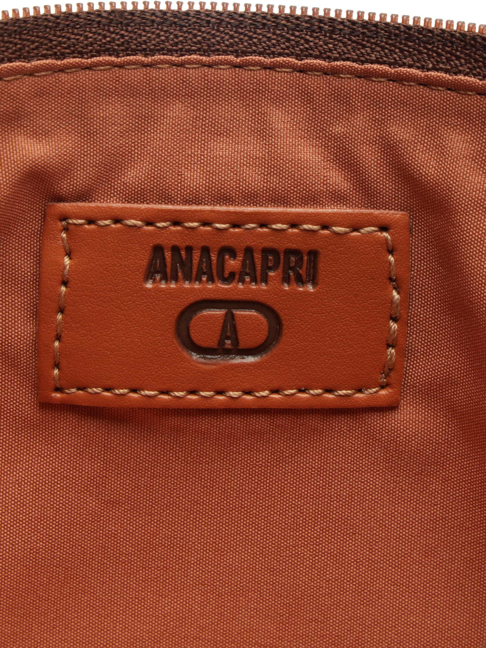 Bolsa Feminina Tiracolo Média Snake Marrom Anacapri