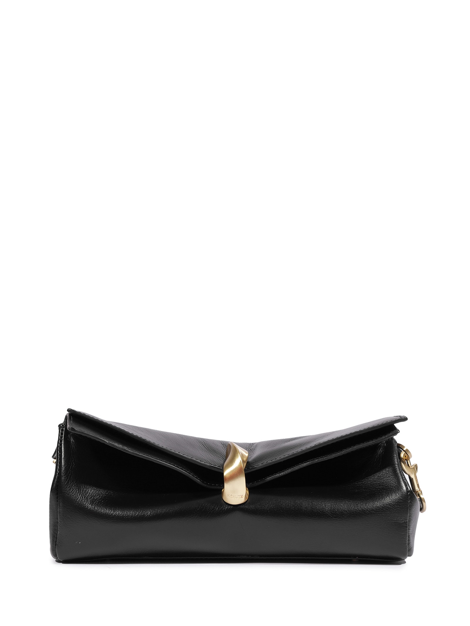 Bolsa Feminina Tiracolo Média Soft Calf Preto Schutz