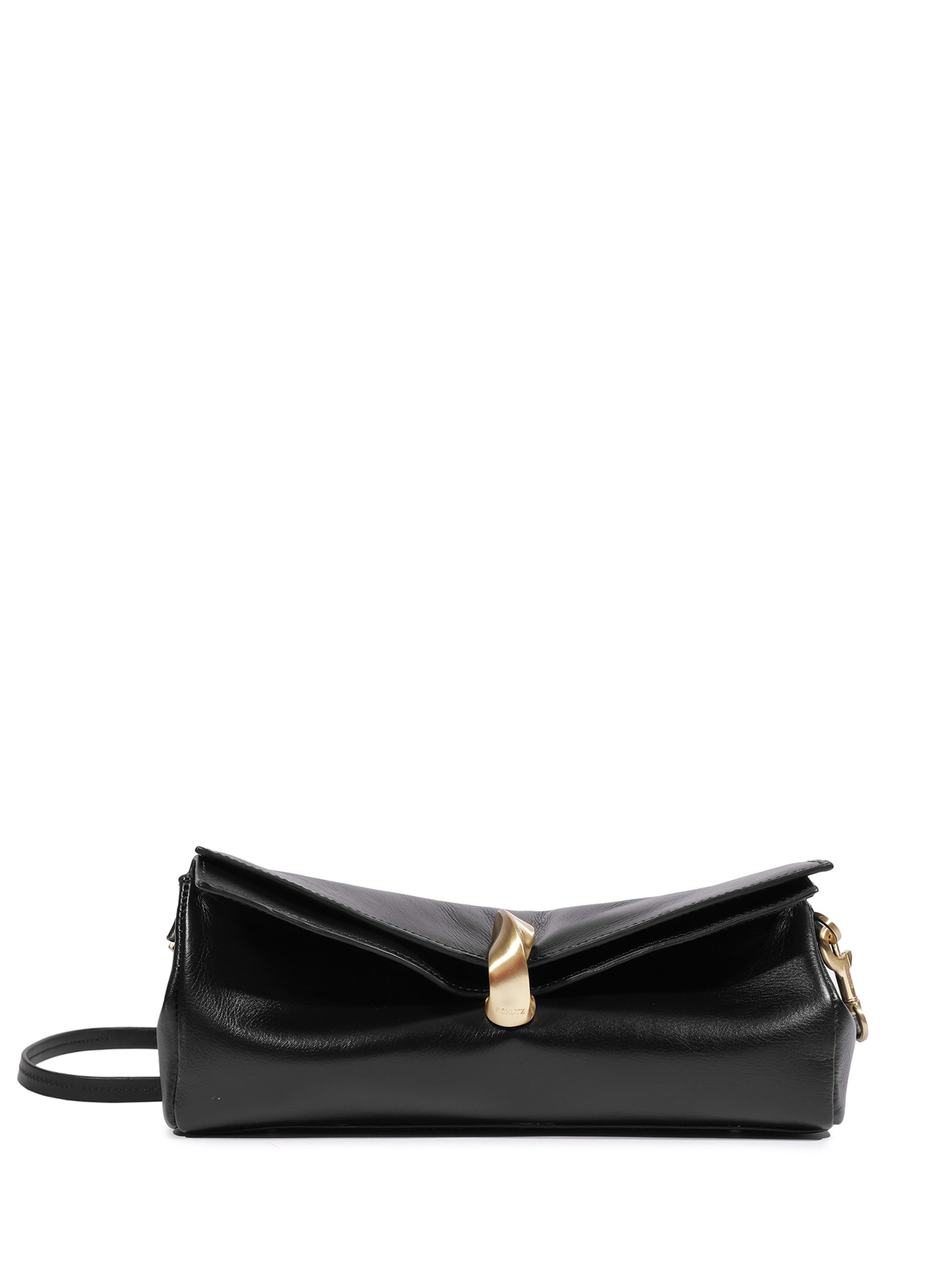 Bolsa Feminina Tiracolo Média Soft Calf Preto Schutz