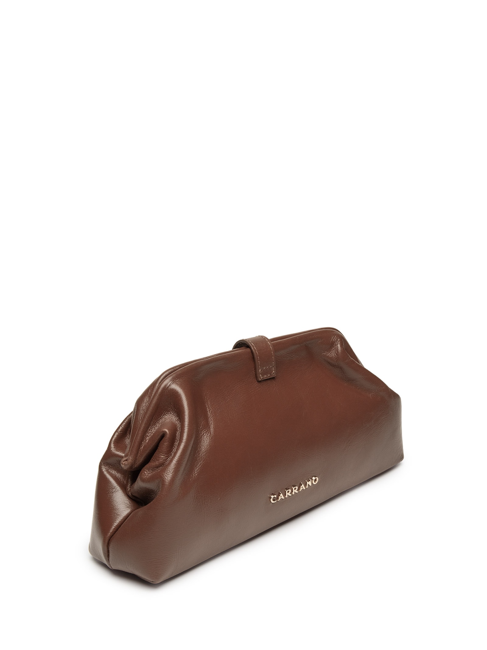 Bolsa Feminina Tiracolo Média Trento Walnut Marrom Carrano