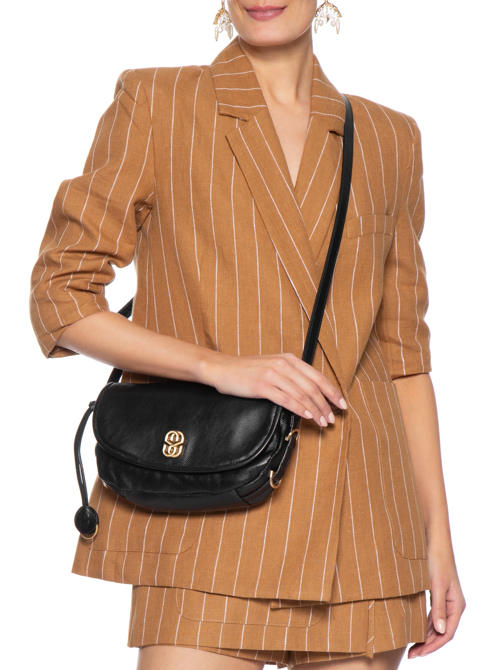 Bolsa Feminina Tiracolo Média – Preto Schutz