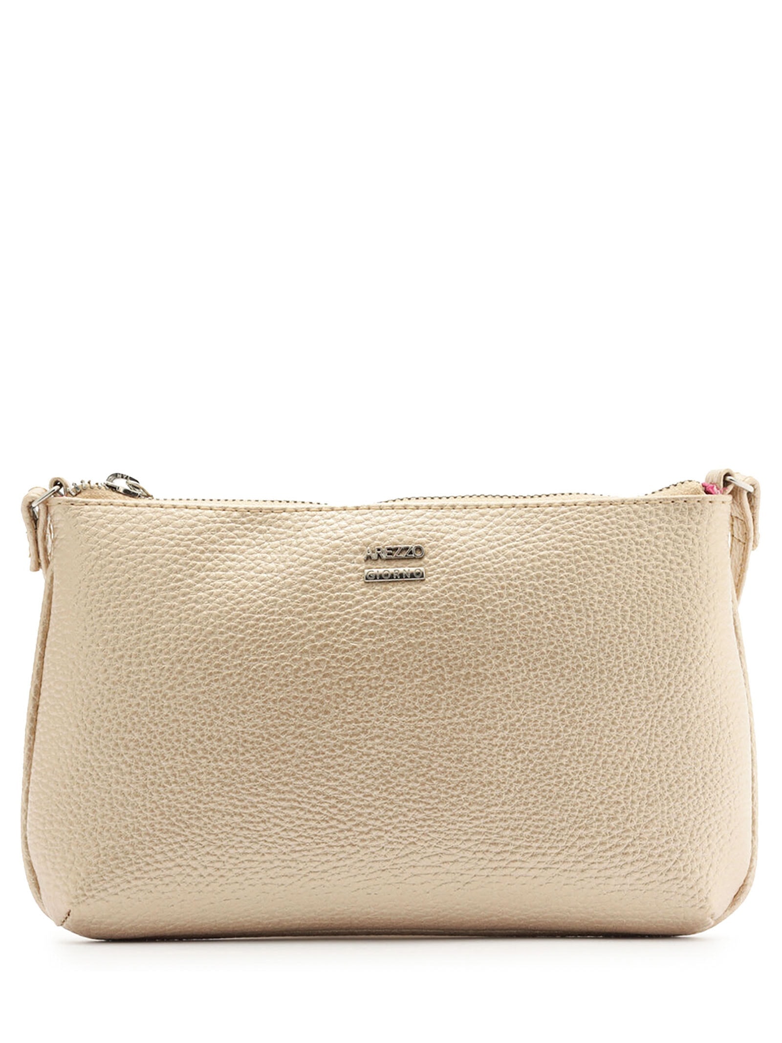 Bolsa Feminina Tiracolo Morgana Pequena Dourado Arezzo