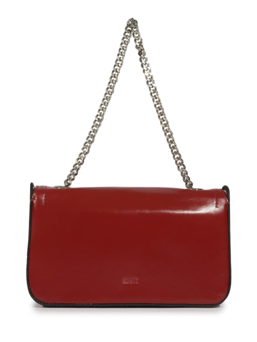 Bolsa Feminina Tiracolo Muse Pequena Couro – Vermelho
