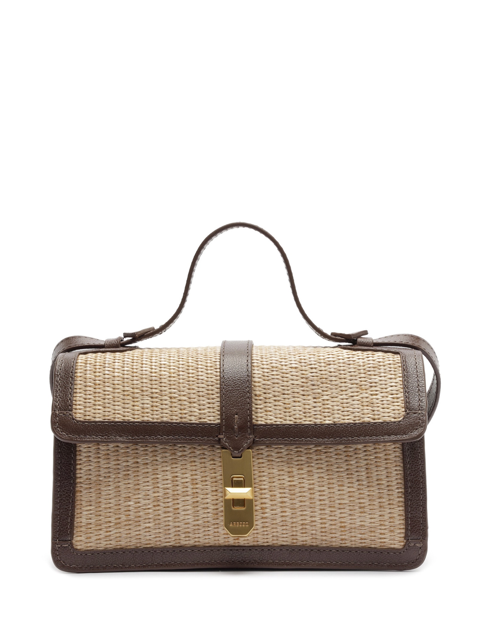 Bolsa Feminina Tiracolo Natural Palha Bege Arezzo