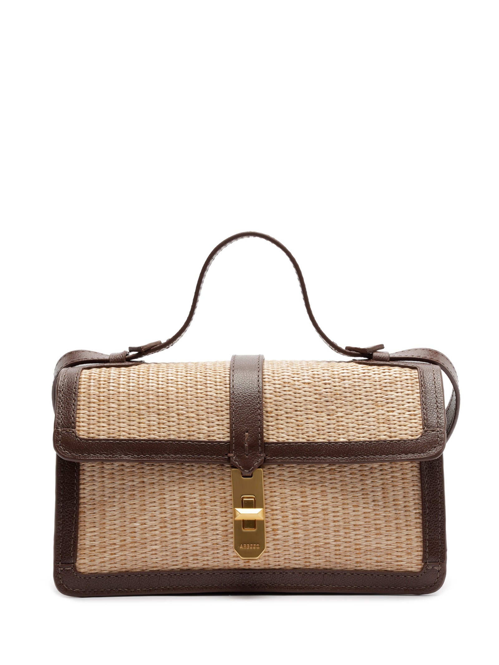 Bolsa Feminina Tiracolo Natural Palha Bege Arezzo