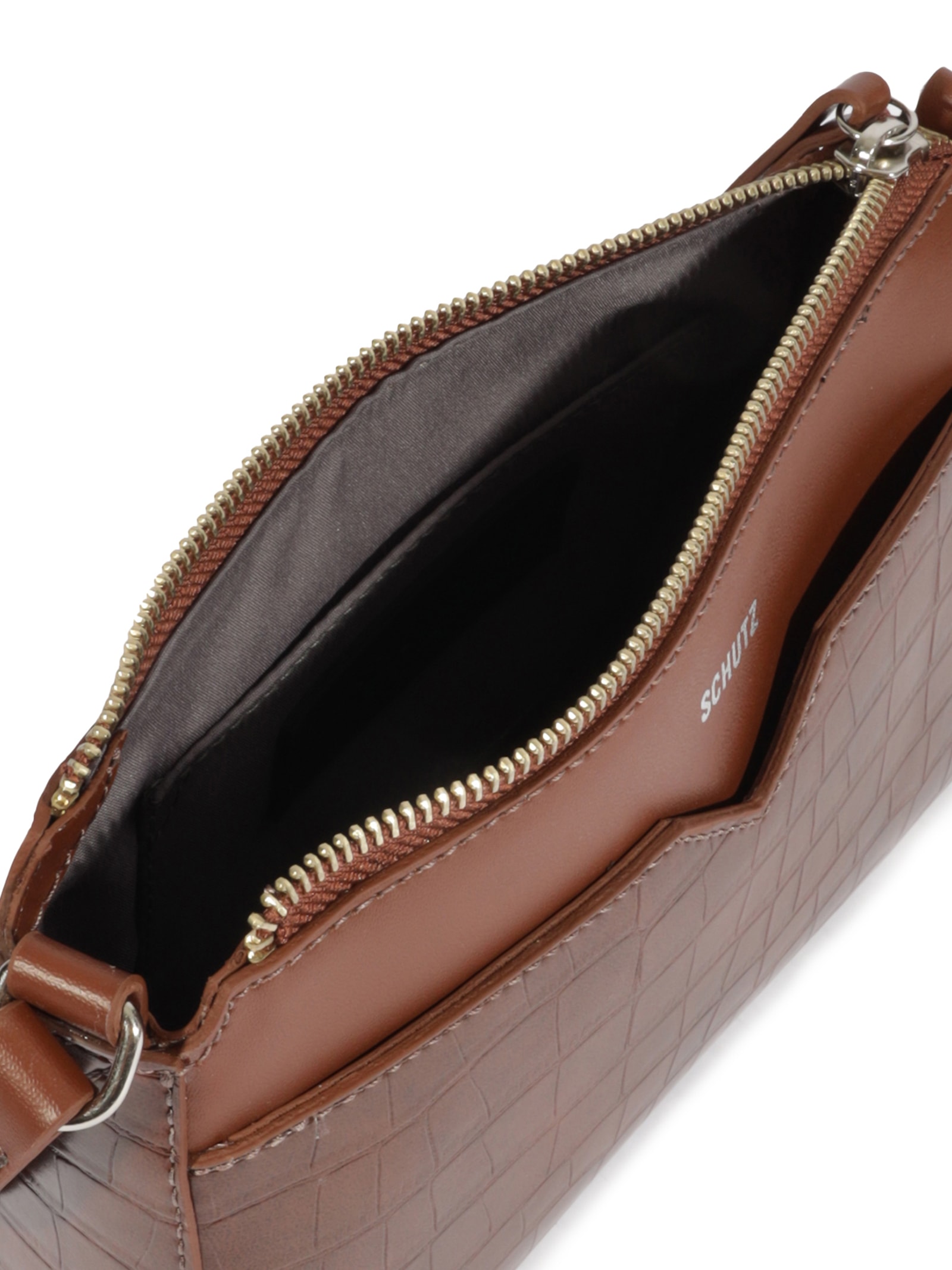 Schutz - Bolsa Feminina Tiracolo New Kora - Marrom