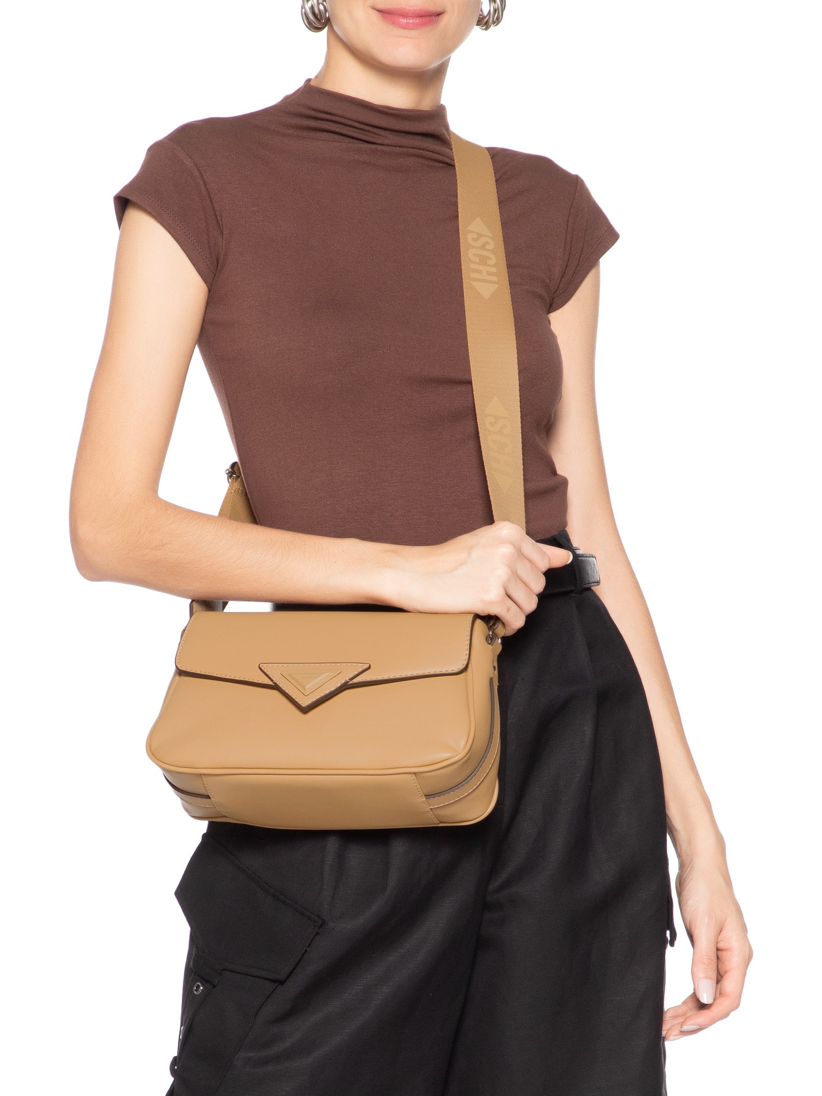 Bolsa Feminina Tiracolo Noosa - Marrom - Schutz