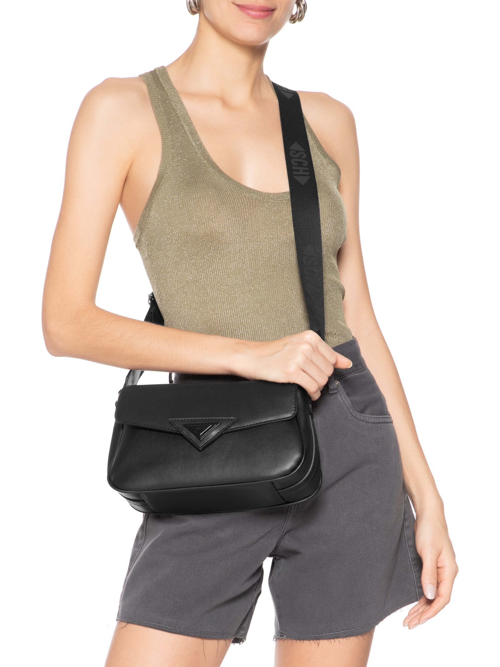 Bolsa Feminina Tiracolo Noosa - Preta - Schutz