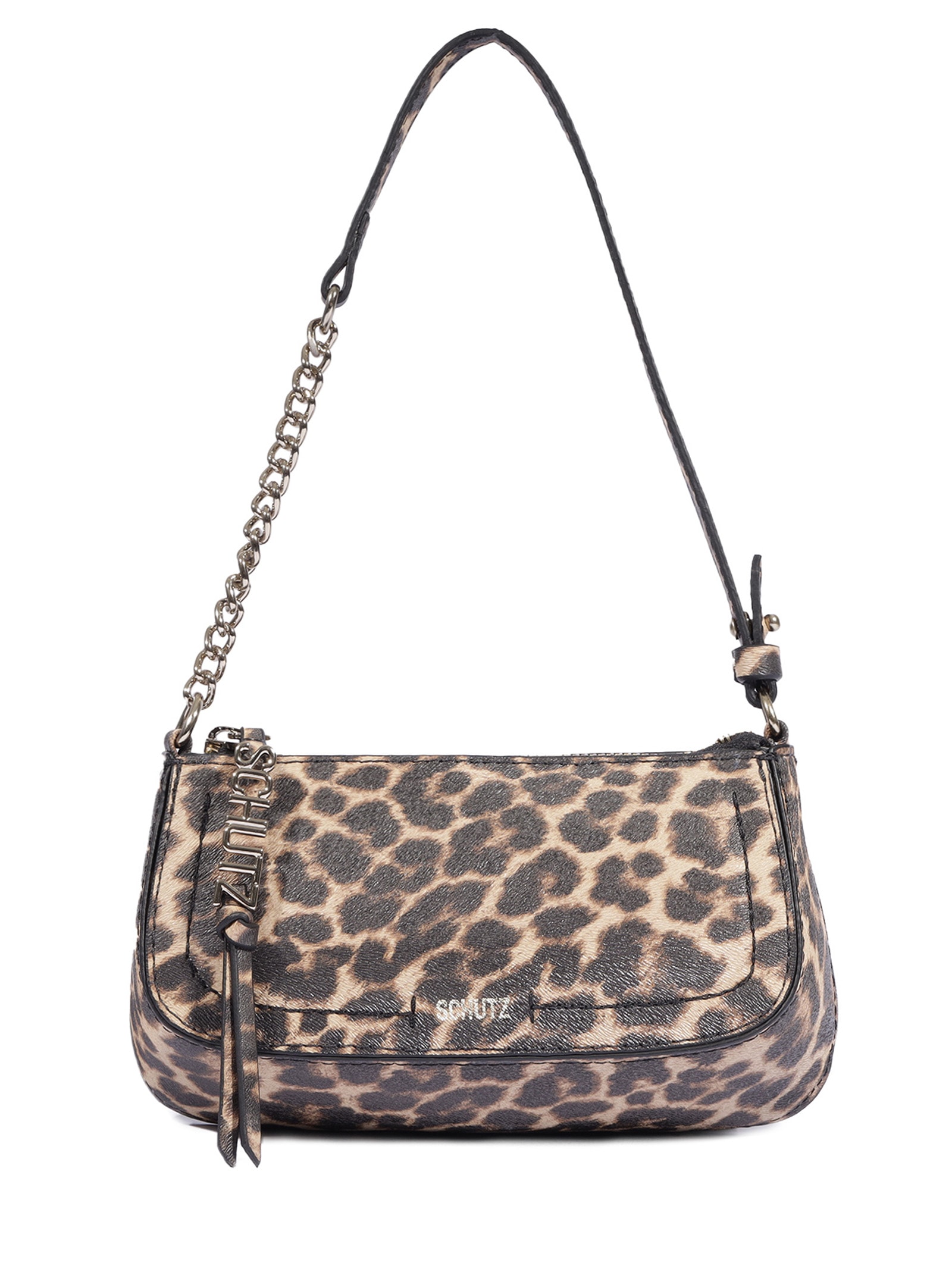 Bolsa Feminina Tiracolo Pequena Animal Print Schutz