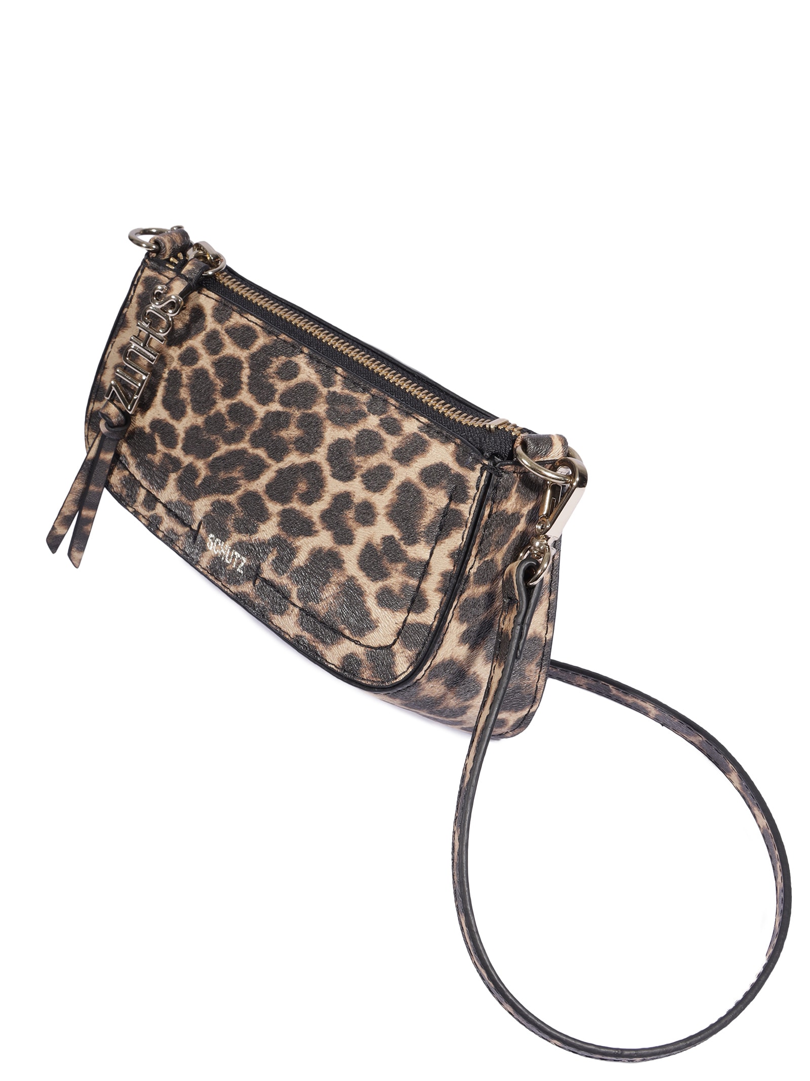 Bolsa Feminina Tiracolo Pequena Animal Print Schutz