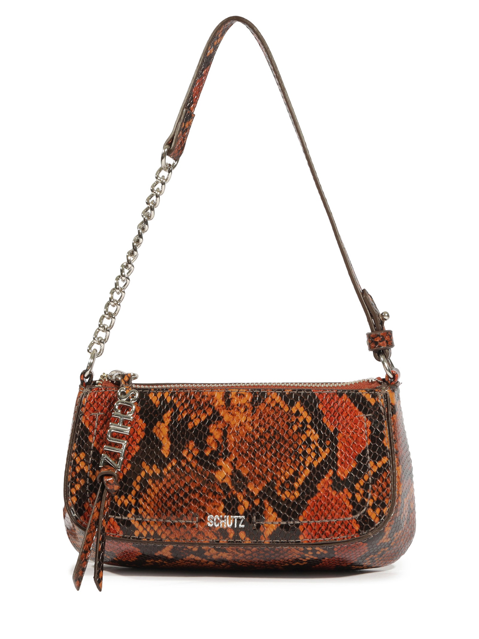 Bolsa Feminina Tiracolo Pequena Animal Print Schutz