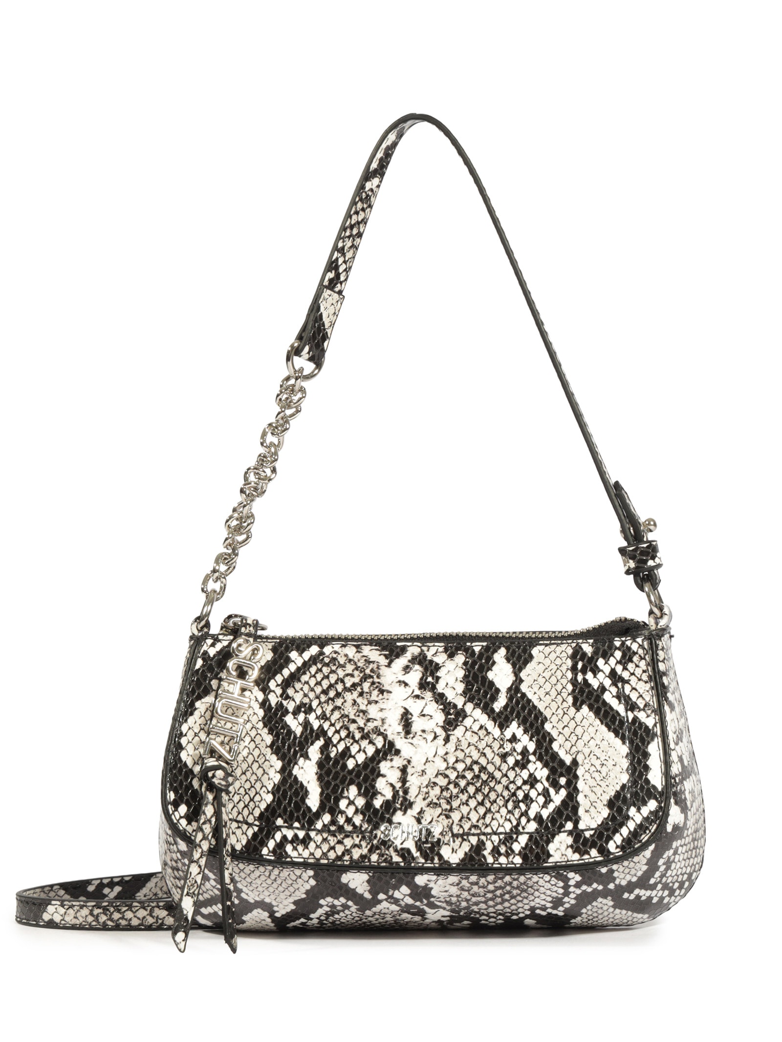 Bolsa Feminina Tiracolo Pequena Animal Print Schutz