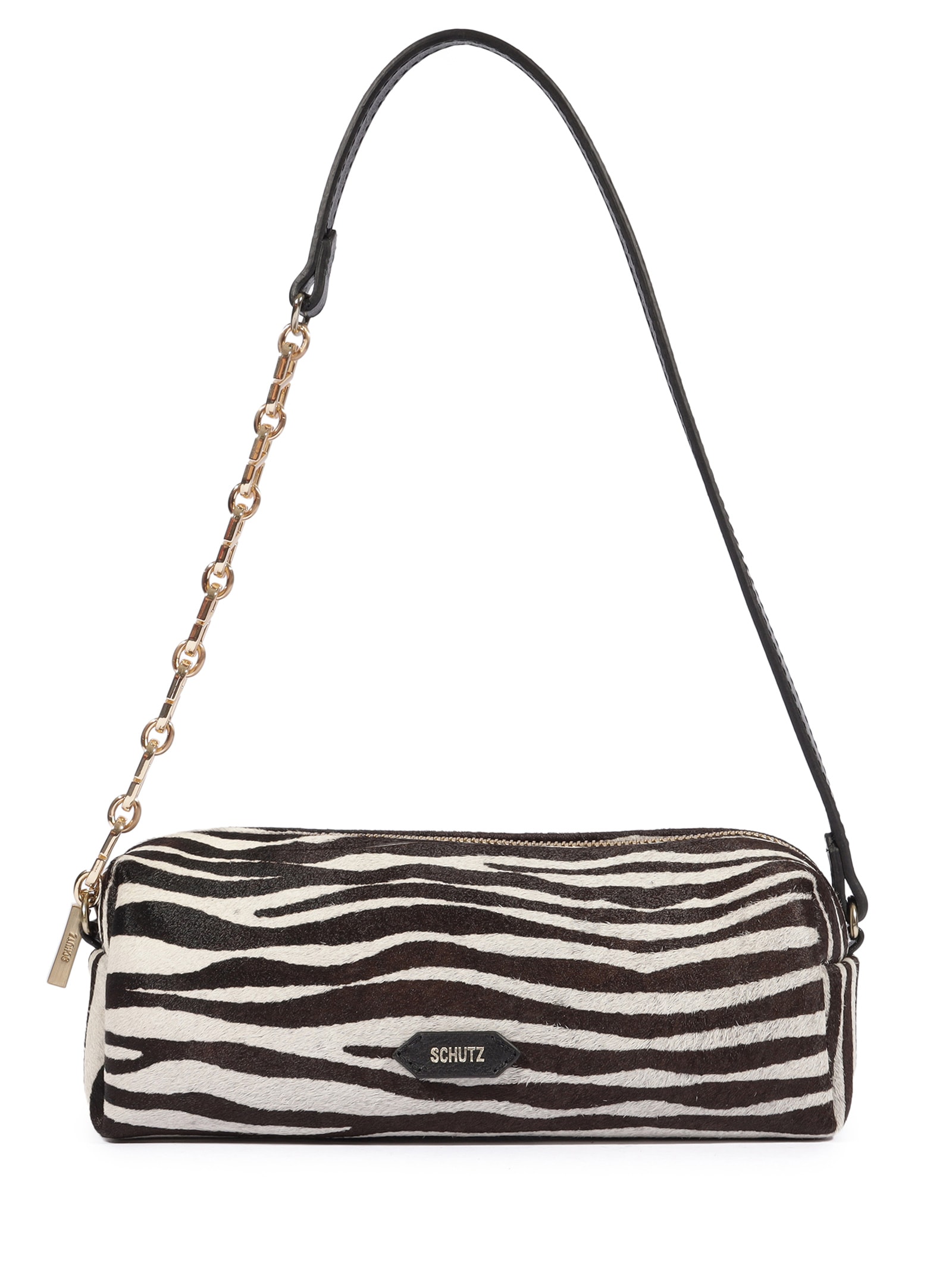 Bolsa Feminina Tiracolo Pequena Animal Print Schutz